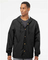 Independent Trading Co. Men's Water-Resistant Hooded Windbreaker - Independent Trading Co. EXP95NB