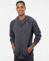 Independent Trading Co. Unisex Special Blend Raglan Full-Zip Hooded Sweatshirt - Independent Trading Co. PRM33SBZ