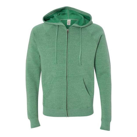 Independent Trading Co. Special Blend Raglan Full-Zip Hooded Sweatshirt - Independent Trading Co. PRM33SBZ Independent Trading Co.