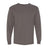 Bayside Unisex USA-Made Long Sleeve Pocket T-Shirt - Charcoal - Bayside 8100 Bayside Charcoal S