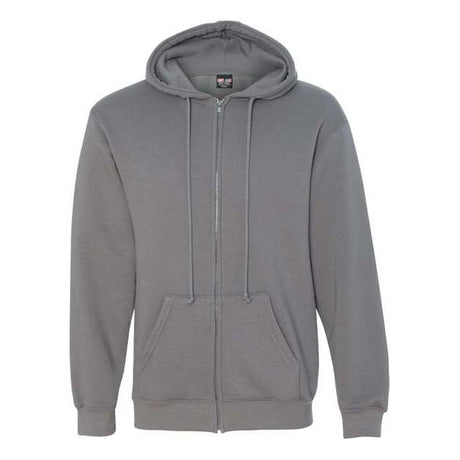 Bayside Unisex USA-Made Full-Zip Hooded Sweatshirt - Bayside 900 Bayside