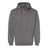 Bayside Unisex USA-Made Hooded Sweatshirt - Charcoal - Bayside 960 Bayside Charcoal S