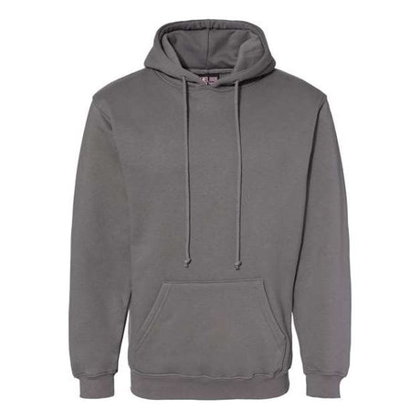 Bayside Unisex USA-Made Hooded Sweatshirt - Charcoal - Bayside 960 Bayside Charcoal S