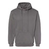 Bayside Unisex USA-Made Hooded Sweatshirt - Charcoal - Bayside 960 Bayside Charcoal S