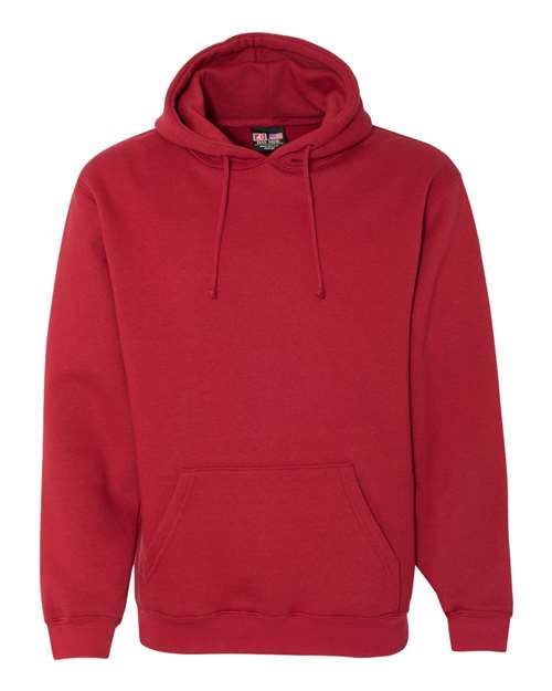 Bayside USA-Made Hooded Sweatshirt - Cardinal - Bayside 960 Bayside Cardinal S