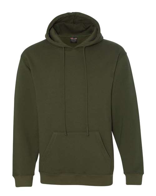 Bayside USA-Made Hooded Sweatshirt - Olive - Bayside 960 Bayside Olive S