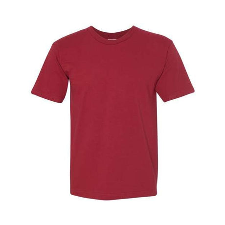 Bayside Unisex USA-Made Midweight T-Shirt - Cardinal - Bayside 5040 Bayside Cardinal S