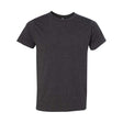 Bayside Unisex USA-Made 50/50 Fine Jersey T-Shirt - Bayside 5010 Bayside Heather Charcoal S
