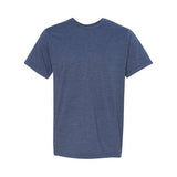 Bayside Unisex USA-Made 50/50 Fine Jersey T-Shirt - Bayside 5010 Bayside Heather Navy S