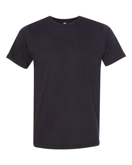 Bayside USA-Made Fine Jersey T-Shirt - Bayside 5000 Bayside Black S