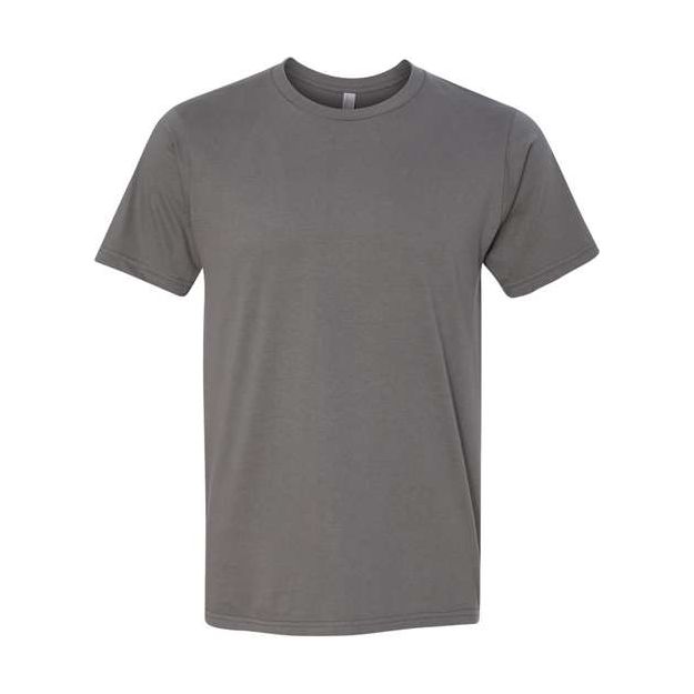 Bayside USA-Made Fine Jersey T-Shirt - Bayside 5000 Bayside Charcoal S