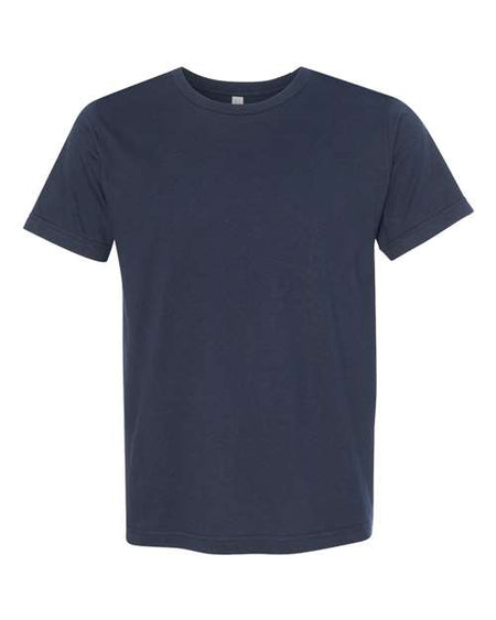 Bayside USA-Made Fine Jersey T-Shirt - Bayside 5000 Bayside Navy S