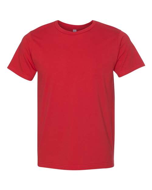 Bayside USA-Made Fine Jersey T-Shirt - Bayside 5000 Bayside Red S