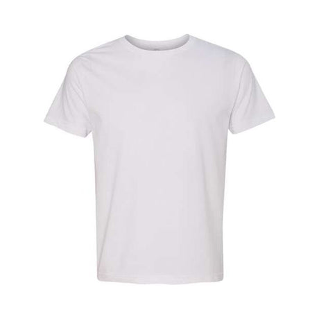 Bayside USA-Made Fine Jersey T-Shirt - Bayside 5000 Bayside White S