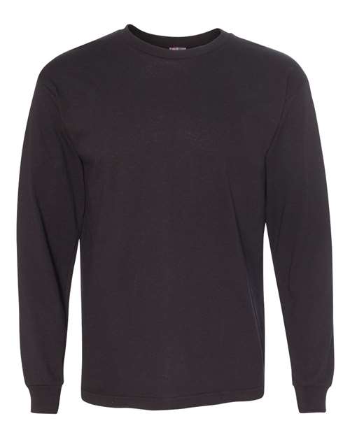 Bayside USA-Made Long Sleeve T-Shirt - Bayside 5060 Bayside Black S