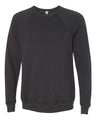 Bella + Canvas 3901 Unisex Sponge Fleece Raglan Crewneck Sweatshirt