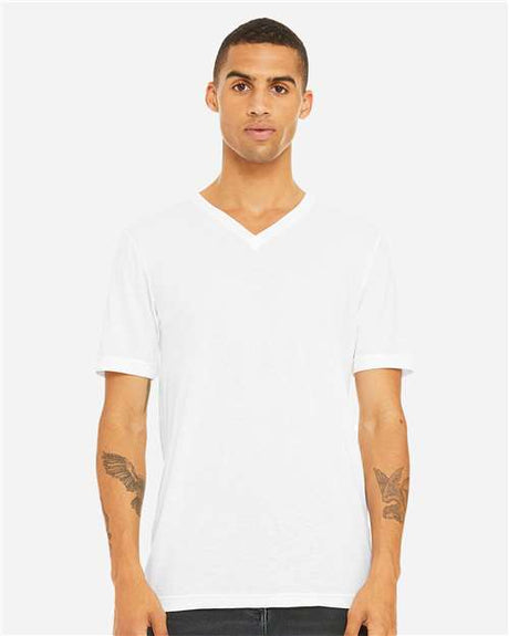 Bella + Canvas 3415 Unisex Triblend V-Neck Tee