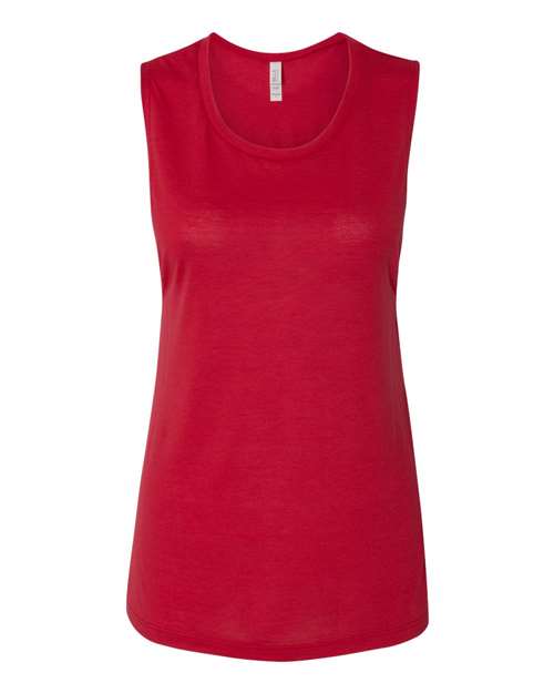 BELLA + CANVAS Women's Flowy Scoop Muscle Tank - BELLA + CANVAS 8803
