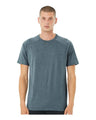 Bella + Canvas 3201 Men's Heather CVC Raglan Tee