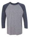 Next Level Unisex Triblend Three-Quarter Raglan T-Shirt - Next Level 6051