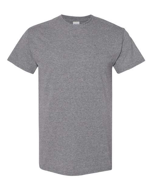 Gildan Heavy Cotton™ T-Shirt - Graphite Heather - Gildan 5000 Gildan Graphite Heather S