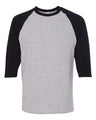 Gildan Unisex Heavy Cotton™ Raglan Three-Quarter Sleeve T-Shirt - Gildan 5700