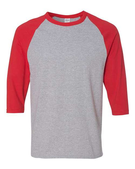 Gildan Unisex Heavy Cotton™ Raglan Three-Quarter Sleeve T-Shirt - Gildan 5700
