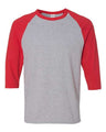 Gildan Unisex Heavy Cotton™ Raglan Three-Quarter Sleeve T-Shirt - Gildan 5700