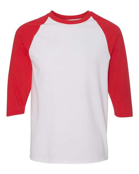 Gildan Unisex Heavy Cotton™ Raglan Three-Quarter Sleeve T-Shirt - Gildan 5700
