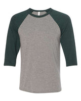 BELLA + CANVAS Unisex Three-Quarter Sleeve Baseball Tee - BELLA + CANVAS 3200