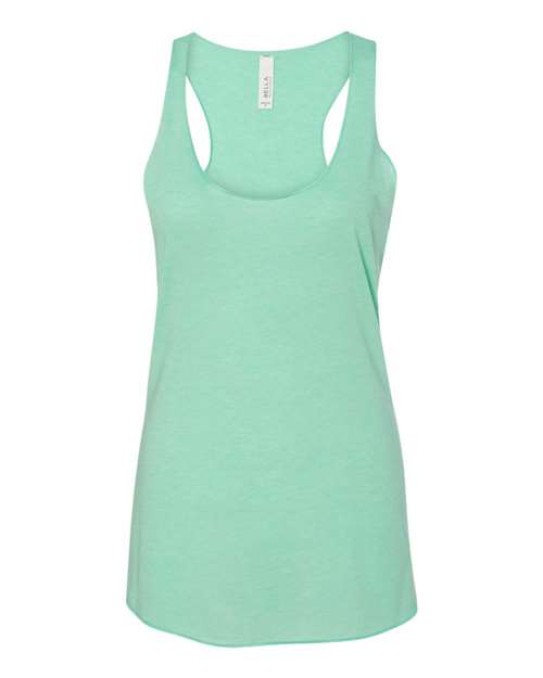 BELLA + CANVAS Women's Triblend Racerback Tank - BELLA + CANVAS 8430 BELLA + CANVAS Mint Triblend XS