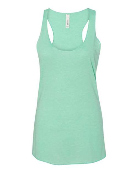 BELLA + CANVAS Women's Triblend Racerback Tank - BELLA + CANVAS 8430 BELLA + CANVAS Mint Triblend XS