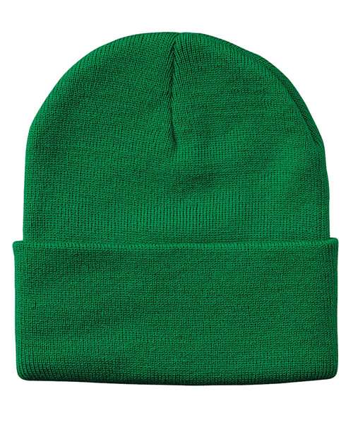 Sportsman 12" Solid Cuffed Beanie - Sportsman SP12 Sportsman Kelly One Size