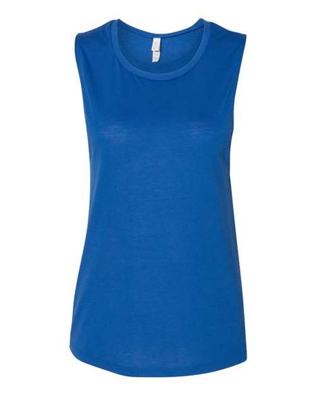 BELLA + CANVAS Women's Flowy Scoop Muscle Tank - BELLA + CANVAS 8803