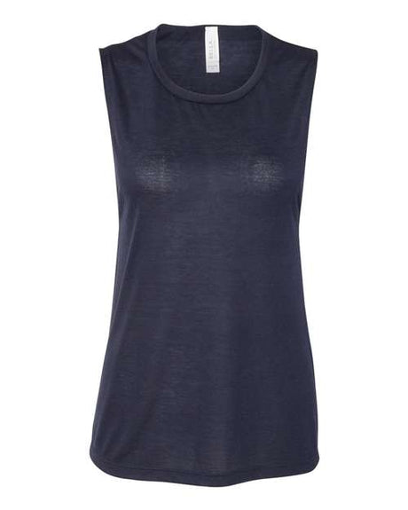 BELLA + CANVAS Women's Flowy Scoop Muscle Tank - BELLA + CANVAS 8803
