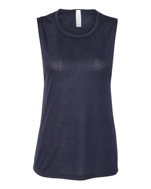 BELLA + CANVAS Women's Flowy Scoop Muscle Tank - BELLA + CANVAS 8803