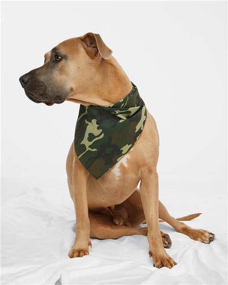 Doggie Skins USA-Made Doggie Bandana - Doggie Skins 3905 Doggie Skins Green Woodland One Size