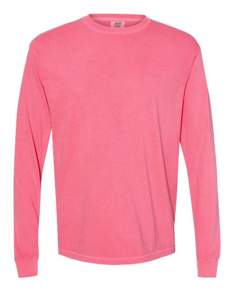 Comfort Colors 6014 Unisex Garment-Dyed Heavyweight Long Sleeve T-Shirt