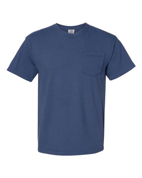 Comfort Colors 6030 Unisex Garment-Dyed Heavyweight Pocket T-Shirt
