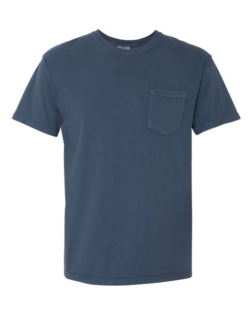 Comfort Colors 6030 Unisex Garment-Dyed Heavyweight Pocket T-Shirt