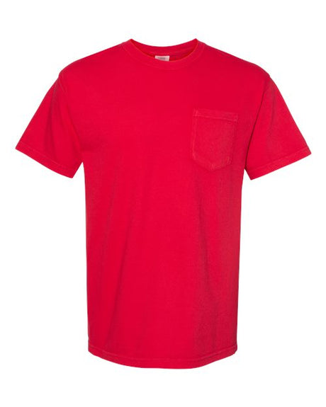 Comfort Colors 6030 Unisex Garment-Dyed Heavyweight Pocket T-Shirt