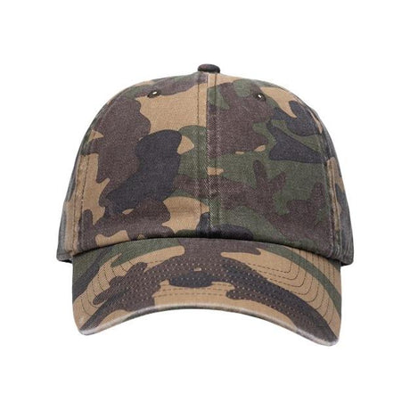 47 Brand Clean Up Cap - 47 Brand 4700 Camo Green Adjustable Caps