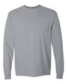 Comfort Colors 4410 Unisex Garment-Dyed Heavyweight Long Sleeve Pocket T-Shirt