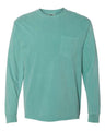 Comfort Colors 4410 Unisex Garment-Dyed Heavyweight Long Sleeve Pocket T-Shirt