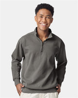 Comfort Colors Unisex Garment-Dyed Quarter-Zip Sweatshirt - Comfort Colors 1580