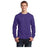 Mens Long Sleeve 5.4-oz. 100% Cotton T-Shirt Joe's USA Small Purple