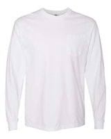 Comfort Colors Unisex Garment-Dyed Heavyweight Long Sleeve Pocket T-Shirt - Comfort Colors 4410