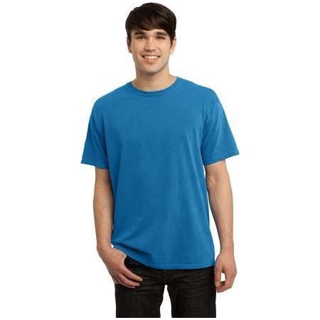 Mens Essential Pigment-Dyed Tee Joe's USA Medium Blue Moon