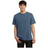 Mens Essential Pigment-Dyed Tee Joe's USA Small Denim Blue