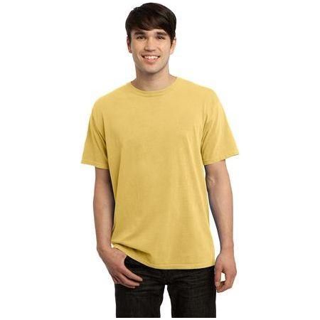 Mens Essential Pigment-Dyed Tee Joe's USA Small Dijon